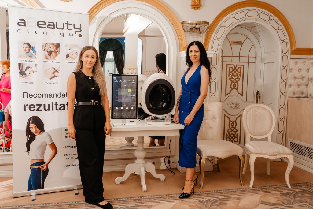 Activare abeauty cu analiză de ten Face Matrix la Summitul Beauty & Health Oradea