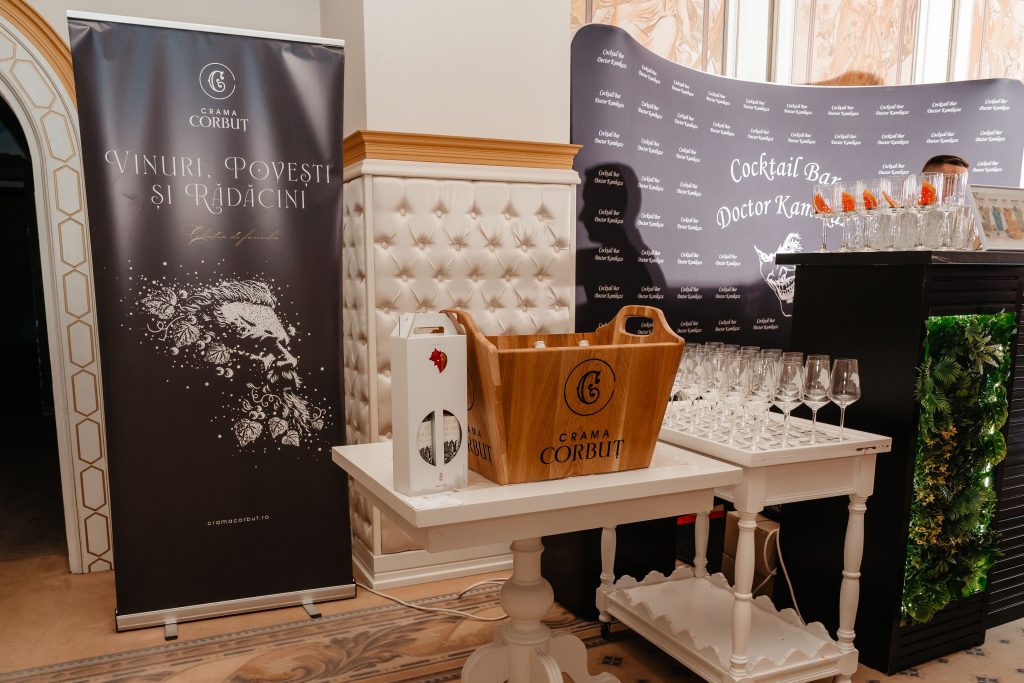 Wine Bar-ul Cramele Corbut la Queen Mary Oradea în cadrul summitului