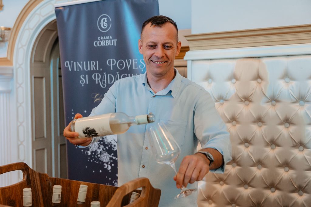 Wine Bar-ul Cramele Corbut la Queen Mary Oradea în cadrul summitului